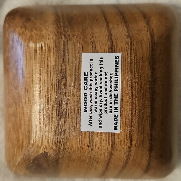 NWT Architec The Grazing Board 100% Acacia Wood 4 Piece Wooden Bowl Set - Picture 11 of 14